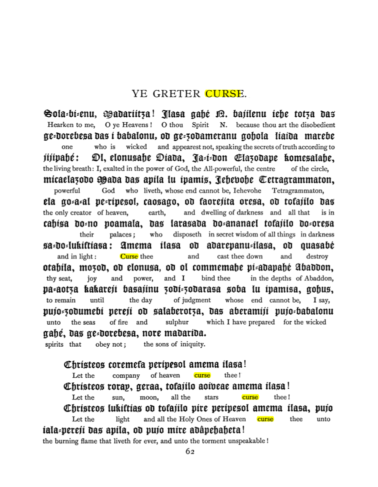Original scan of The Goetia, PDF page 78