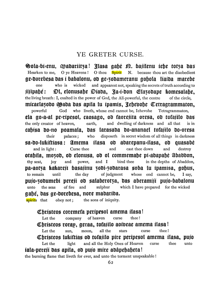 Original scan of The Goetia, PDF page 78