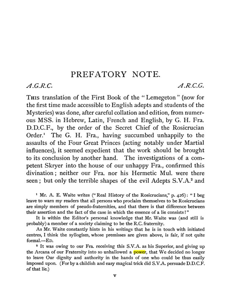 Original scan of The Goetia, PDF page 9