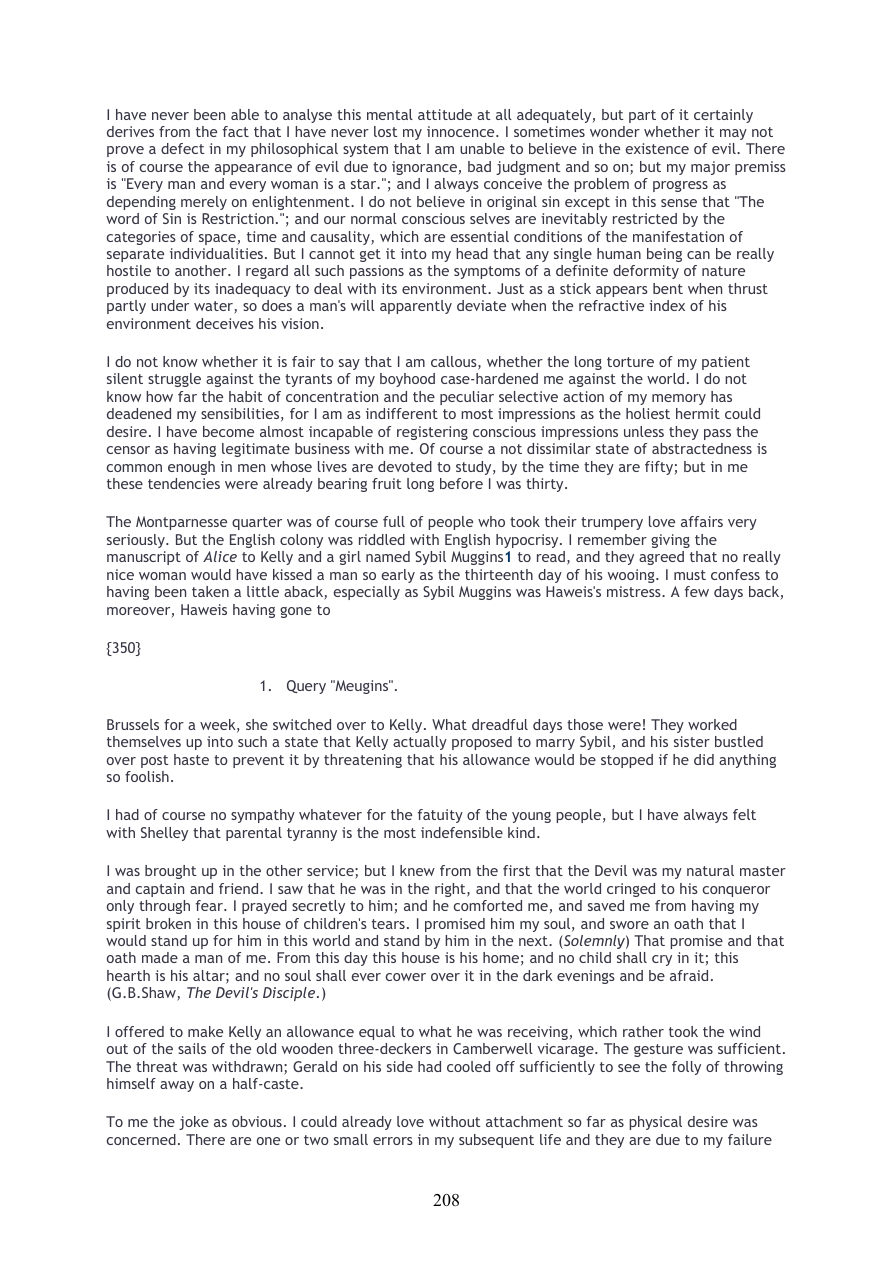 Original scan of Confessions of Aleister Crowley, PDF page 208