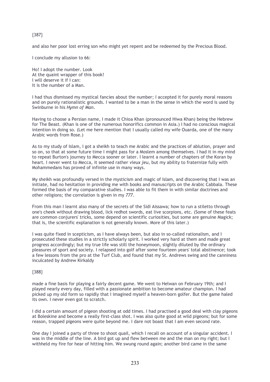 Original scan of Confessions of Aleister Crowley, PDF page 233
