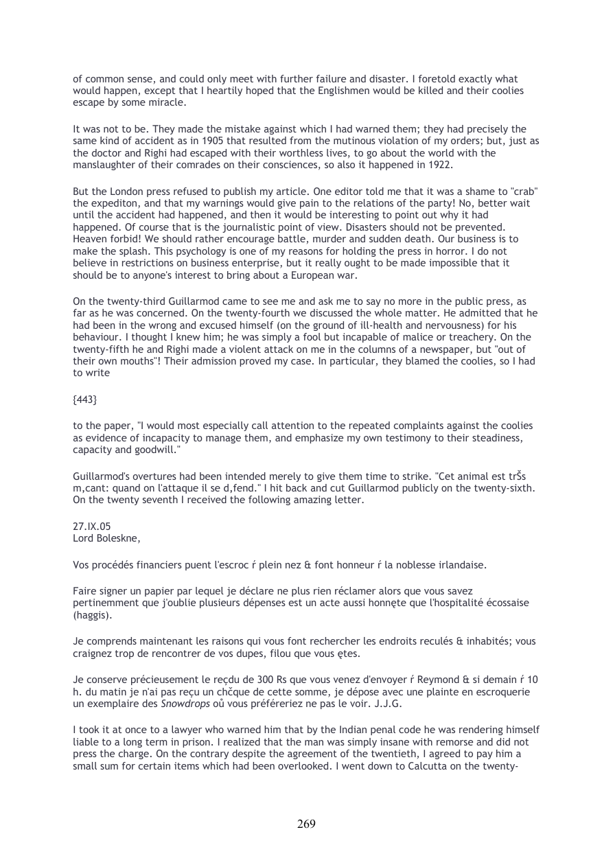 Original scan of Confessions of Aleister Crowley, PDF page 269