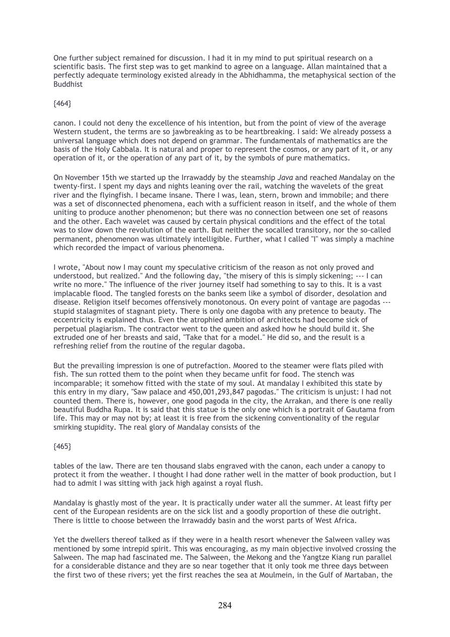 Original scan of Confessions of Aleister Crowley, PDF page 284