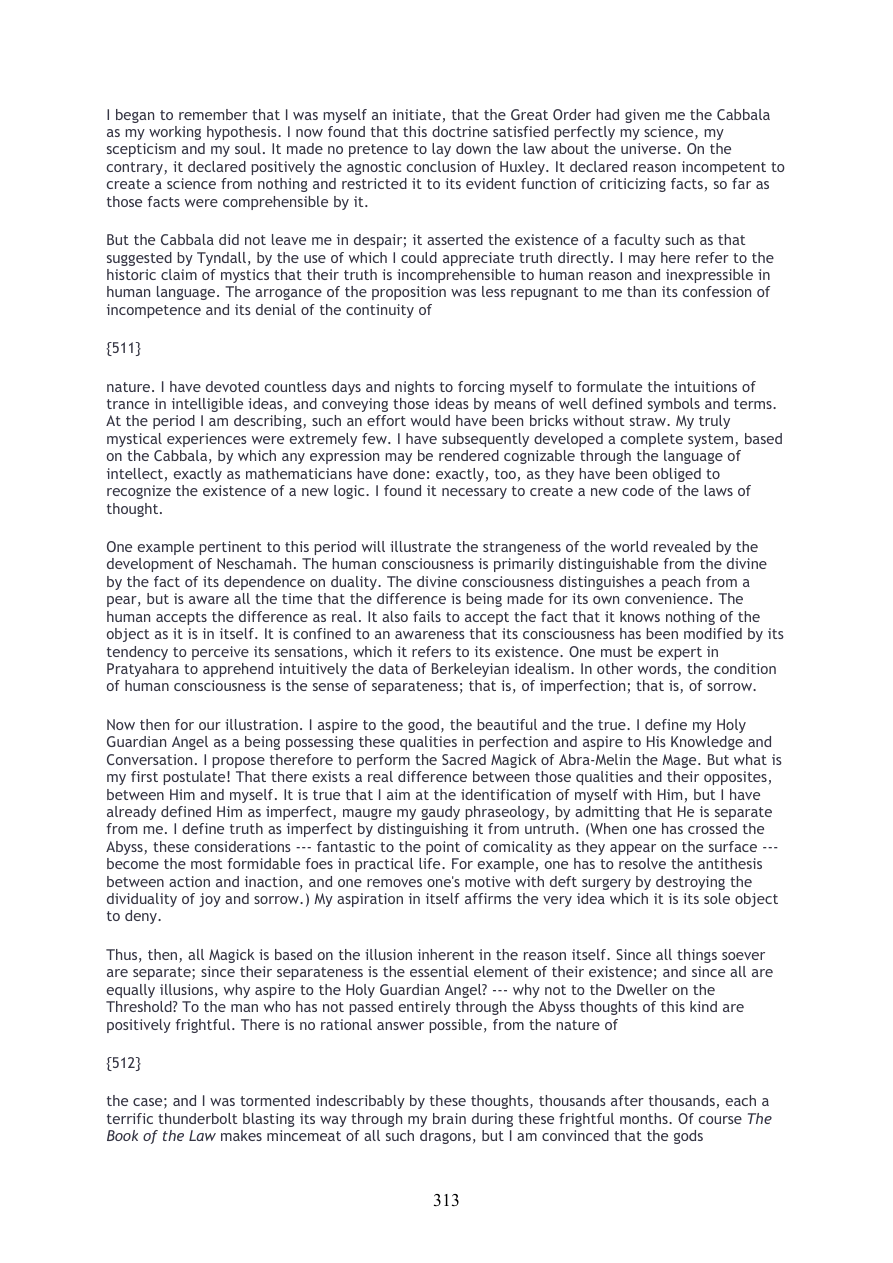 Original scan of Confessions of Aleister Crowley, PDF page 313
