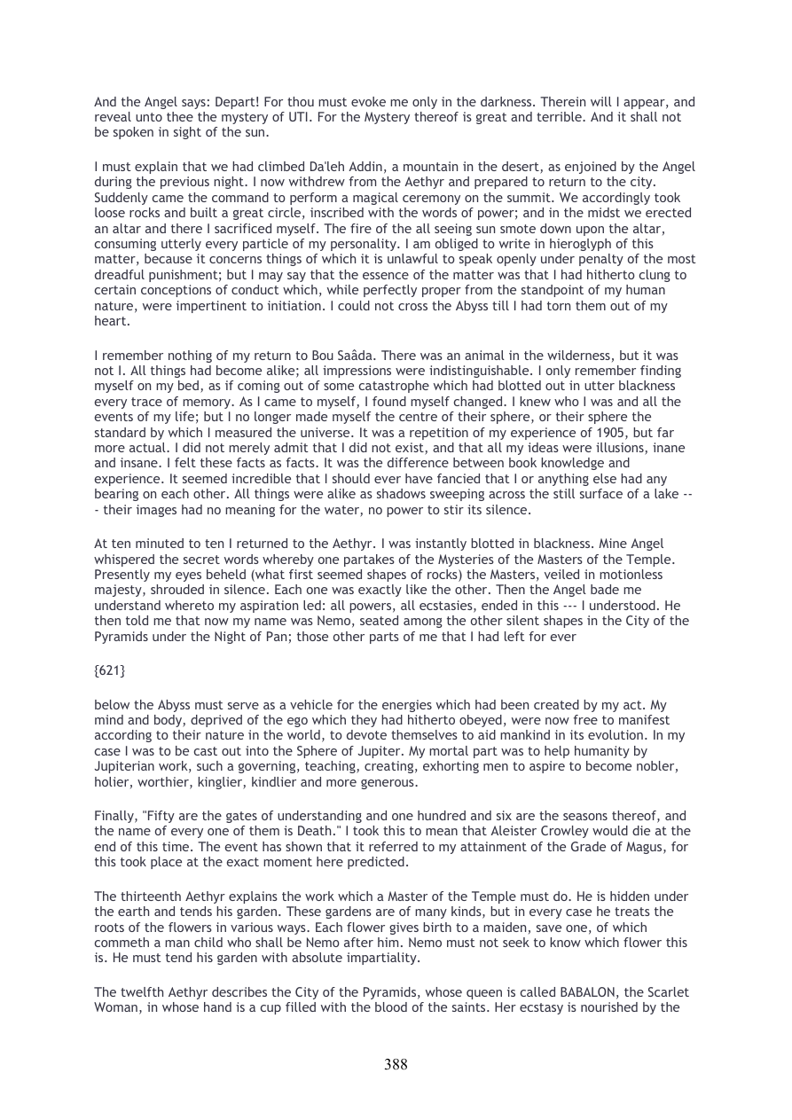 Original scan of Confessions of Aleister Crowley, PDF page 388
