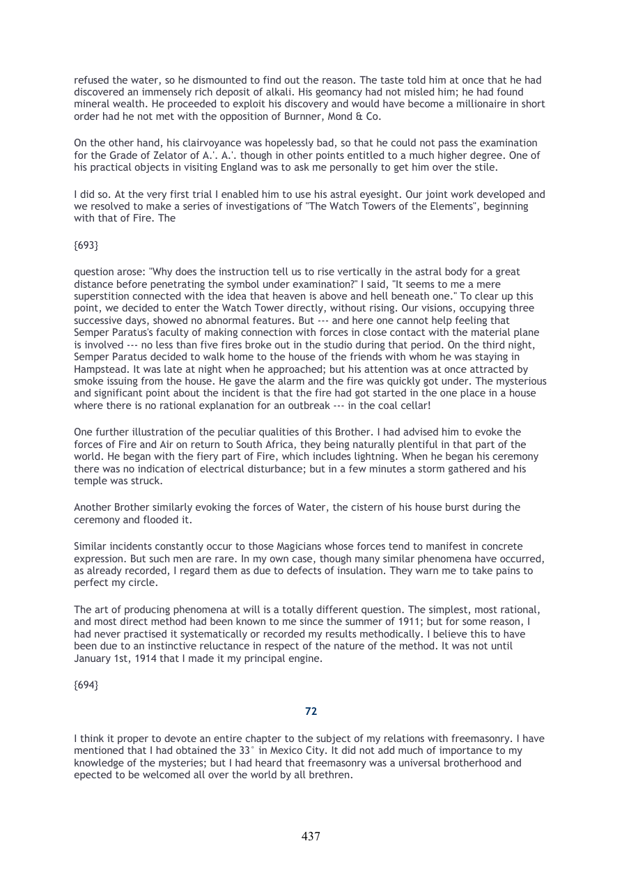 Original scan of Confessions of Aleister Crowley, PDF page 437