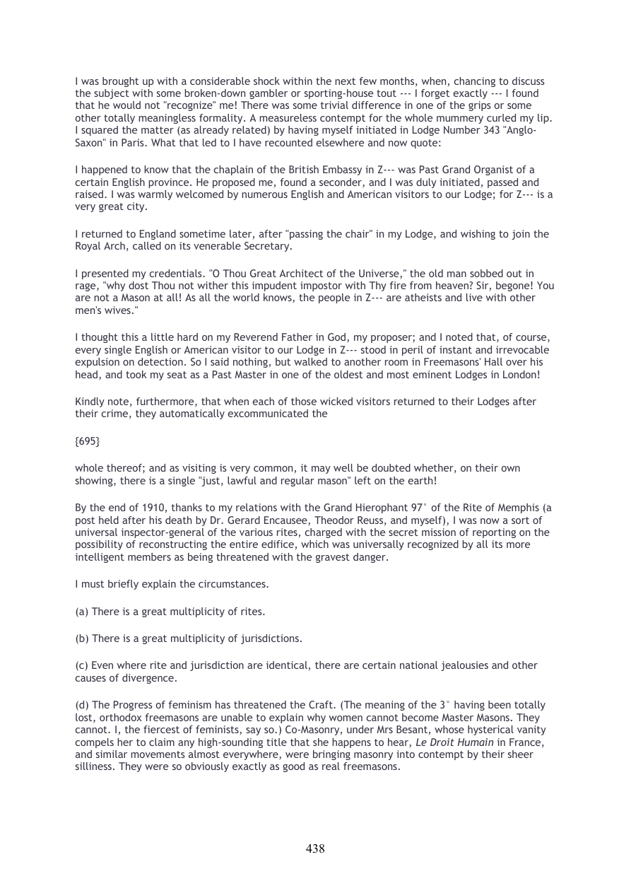 Original scan of Confessions of Aleister Crowley, PDF page 438
