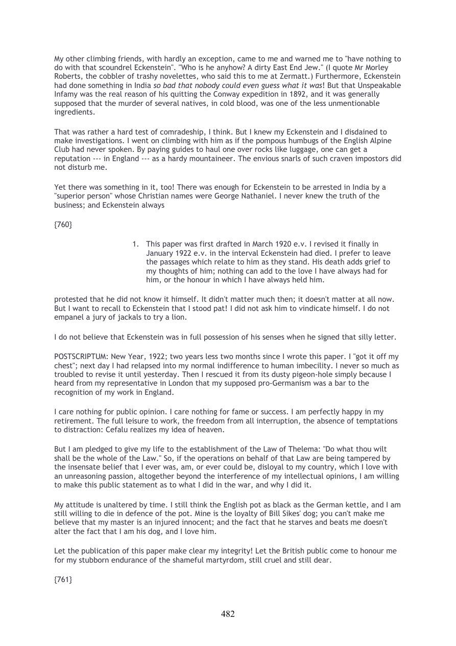 Original scan of Confessions of Aleister Crowley, PDF page 482