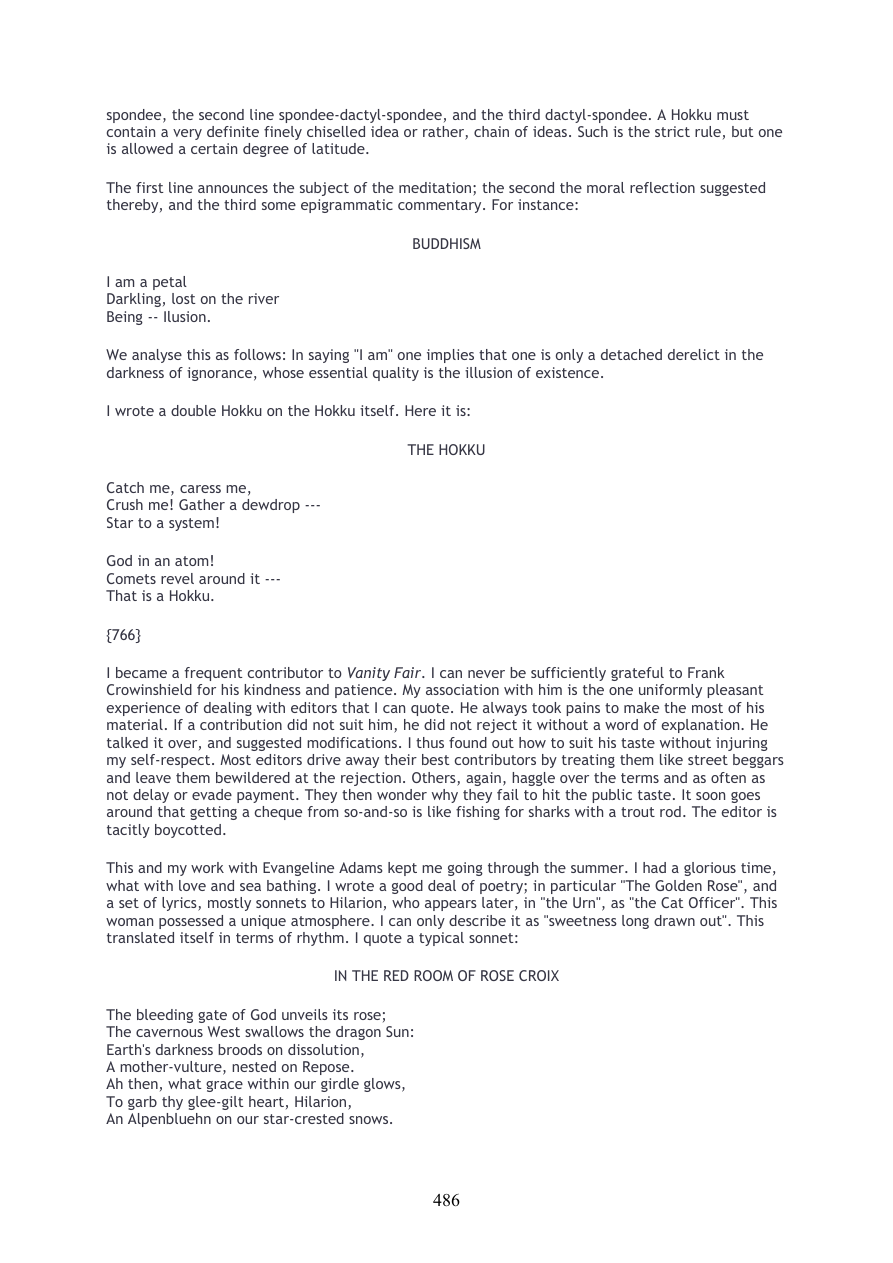 Original scan of Confessions of Aleister Crowley, PDF page 486