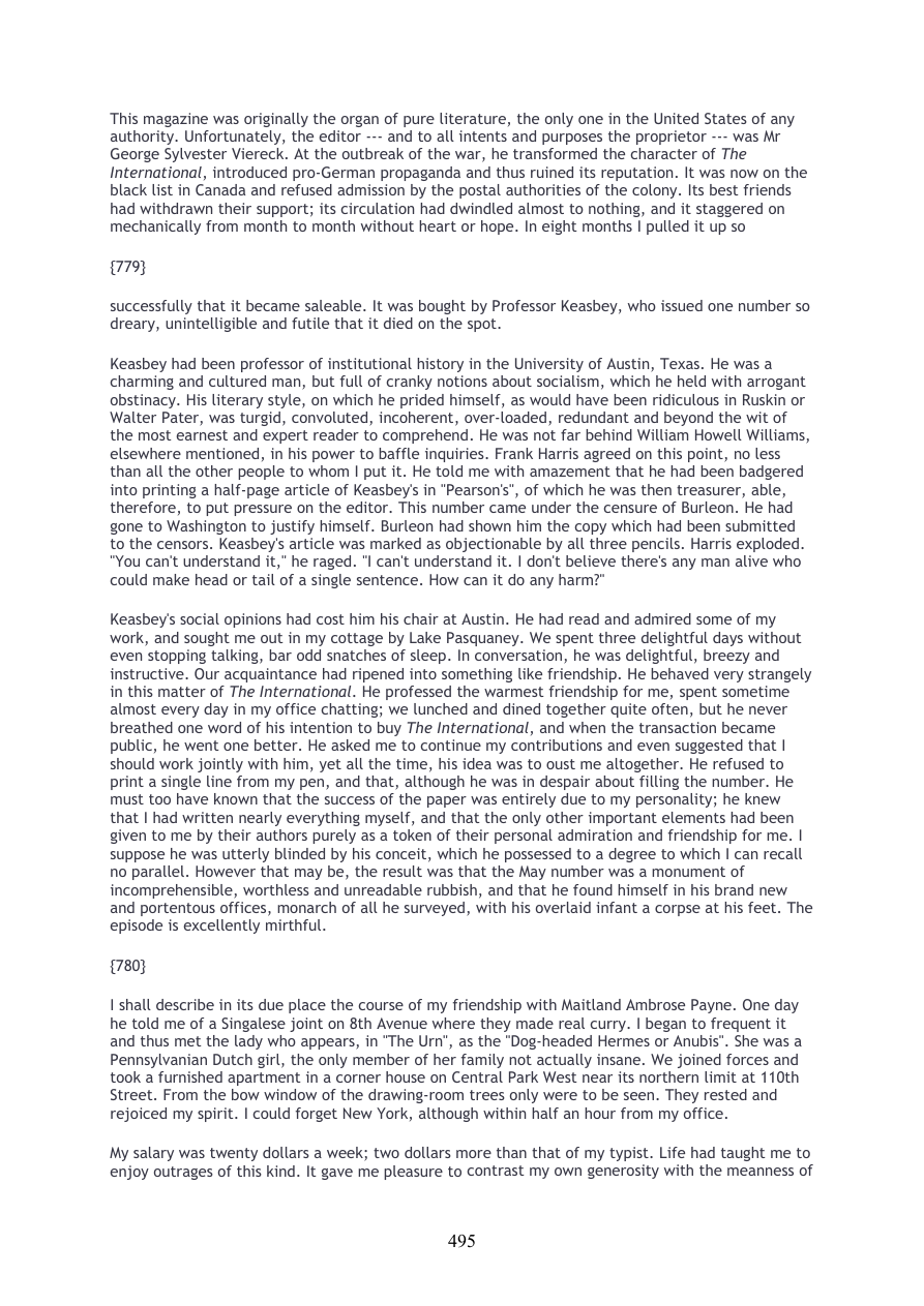 Original scan of Confessions of Aleister Crowley, PDF page 495