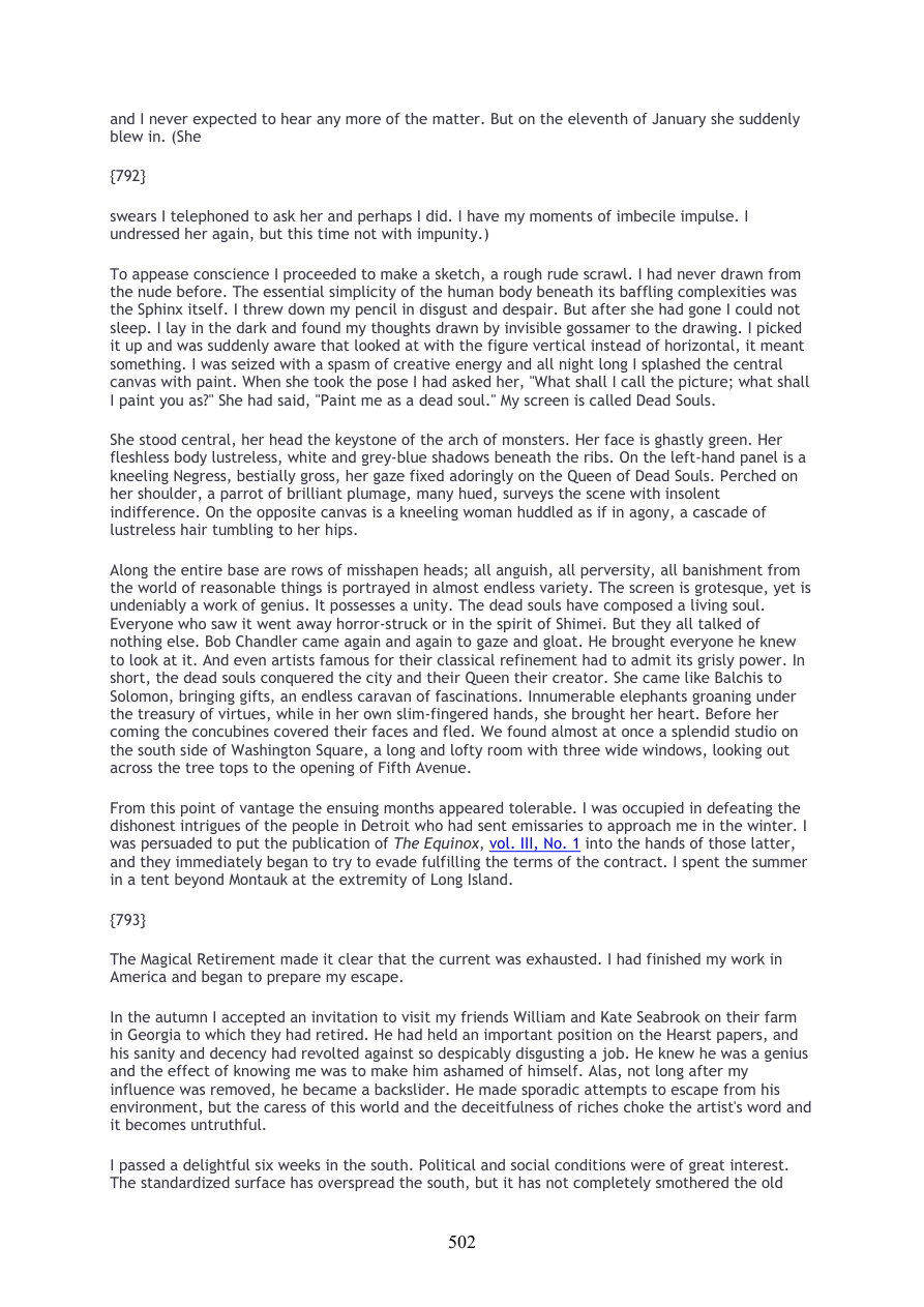 Original scan of Confessions of Aleister Crowley, PDF page 502