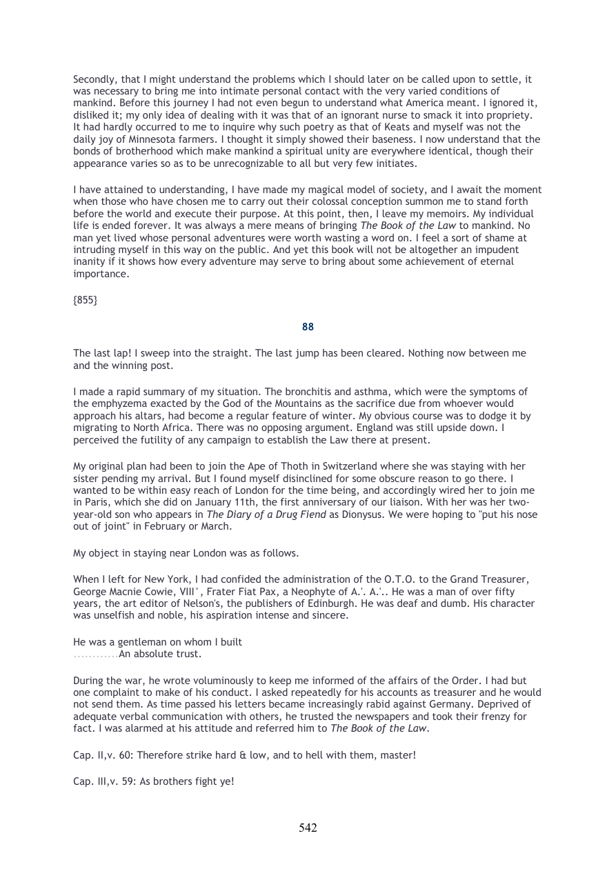 Original scan of Confessions of Aleister Crowley, PDF page 542