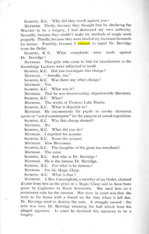 Original scan of The Rosicrucian Scandal, PDF page 10