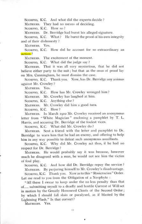 Original scan of The Rosicrucian Scandal, PDF page 11
