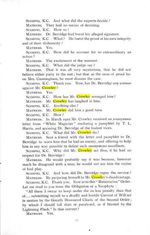Original scan of The Rosicrucian Scandal, PDF page 11