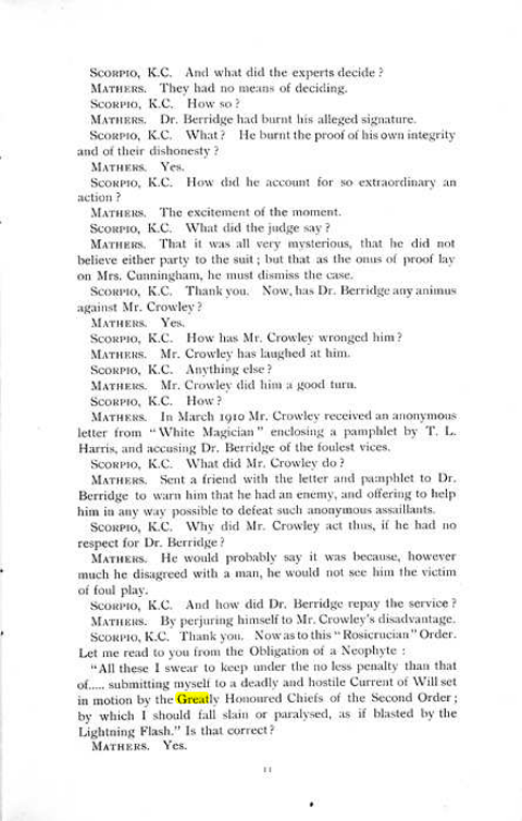 Original scan of The Rosicrucian Scandal, PDF page 11