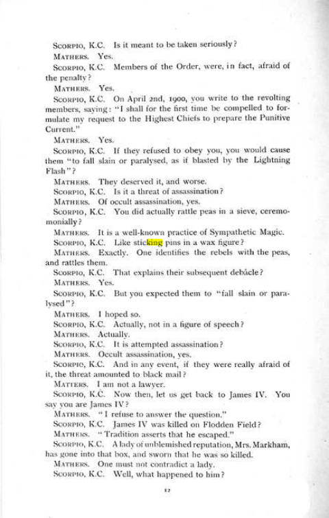 Original scan of The Rosicrucian Scandal, PDF page 12