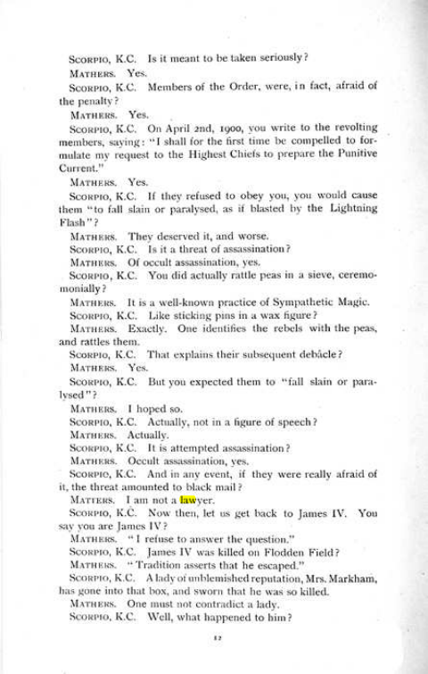 Original scan of The Rosicrucian Scandal, PDF page 12
