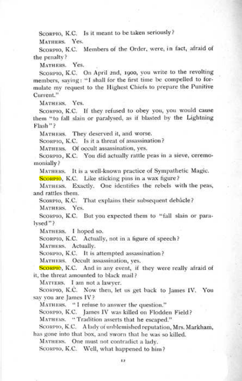 Original scan of The Rosicrucian Scandal, PDF page 12