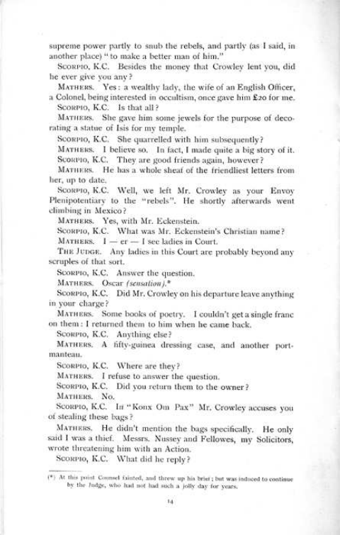 Original scan of The Rosicrucian Scandal, PDF page 14