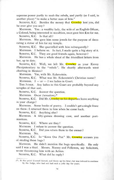 Original scan of The Rosicrucian Scandal, PDF page 14