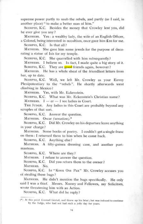 Original scan of The Rosicrucian Scandal, PDF page 14
