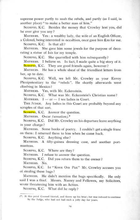 Original scan of The Rosicrucian Scandal, PDF page 14