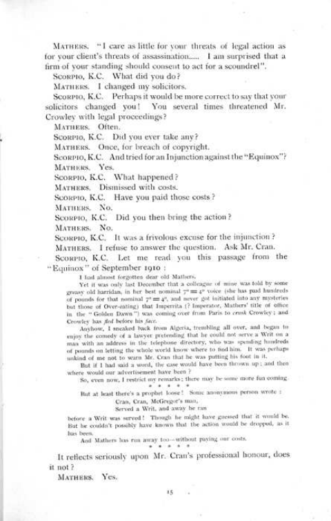 Original scan of The Rosicrucian Scandal, PDF page 15