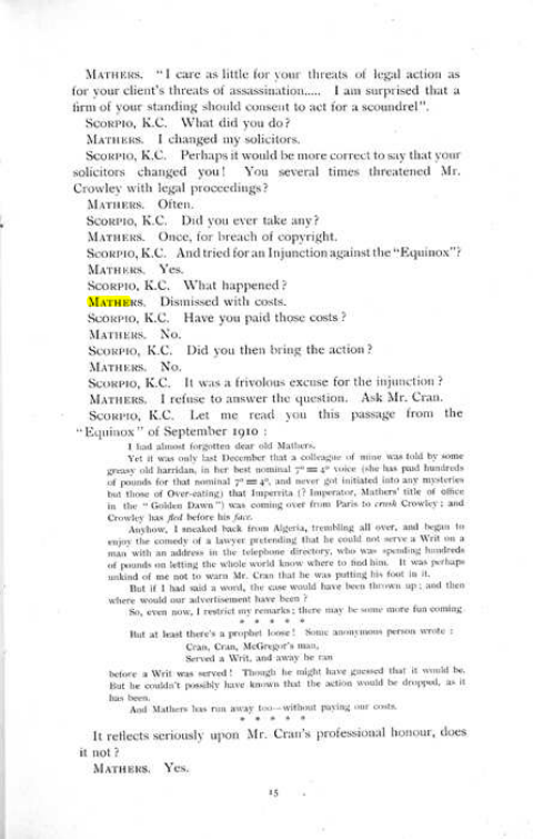 Original scan of The Rosicrucian Scandal, PDF page 15