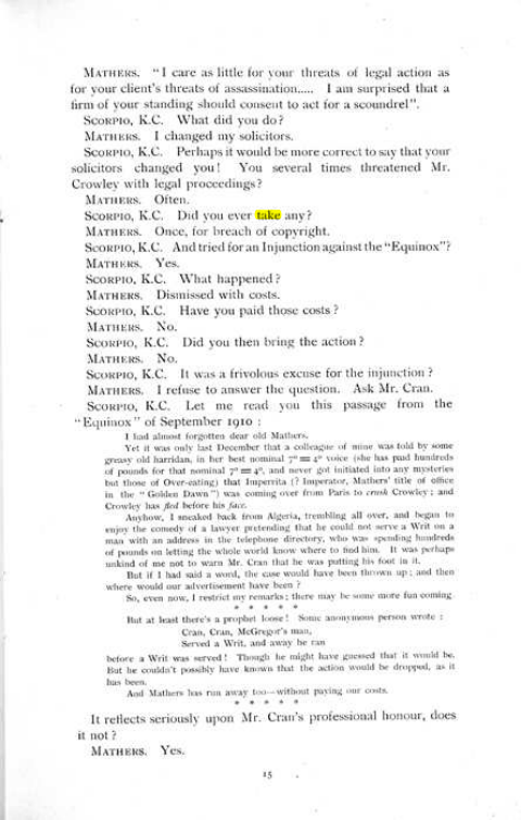 Original scan of The Rosicrucian Scandal, PDF page 15