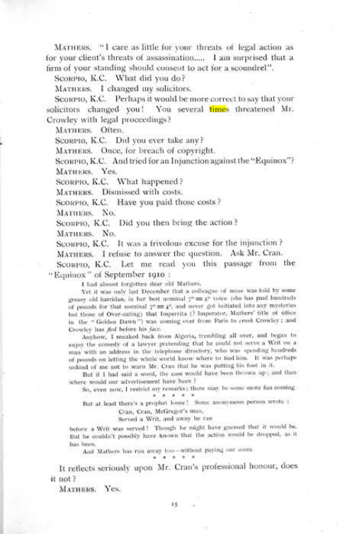 Original scan of The Rosicrucian Scandal, PDF page 15