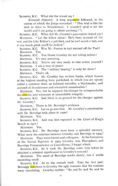 Original scan of The Rosicrucian Scandal, PDF page 17