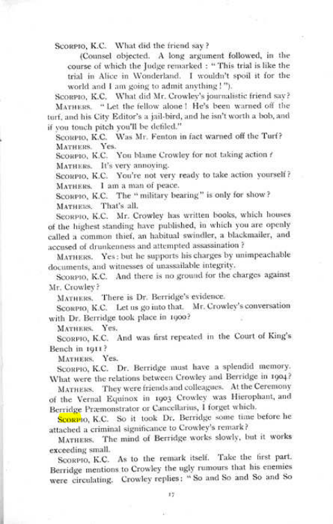 Original scan of The Rosicrucian Scandal, PDF page 17