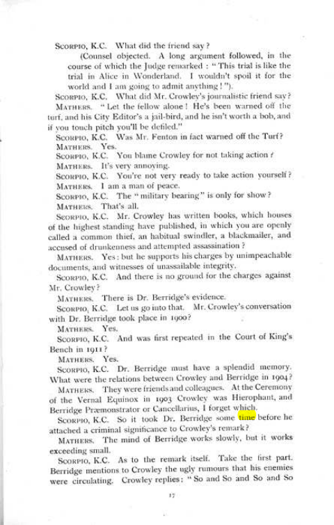 Original scan of The Rosicrucian Scandal, PDF page 17
