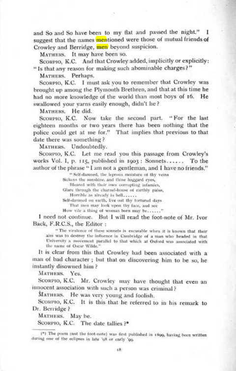 Original scan of The Rosicrucian Scandal, PDF page 18