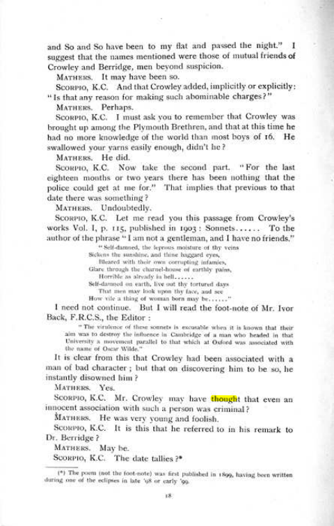 Original scan of The Rosicrucian Scandal, PDF page 18
