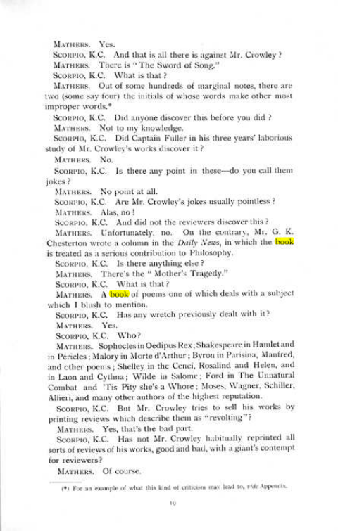 Original scan of The Rosicrucian Scandal, PDF page 19