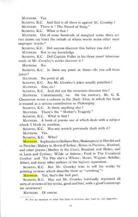 Original scan of The Rosicrucian Scandal, PDF page 19