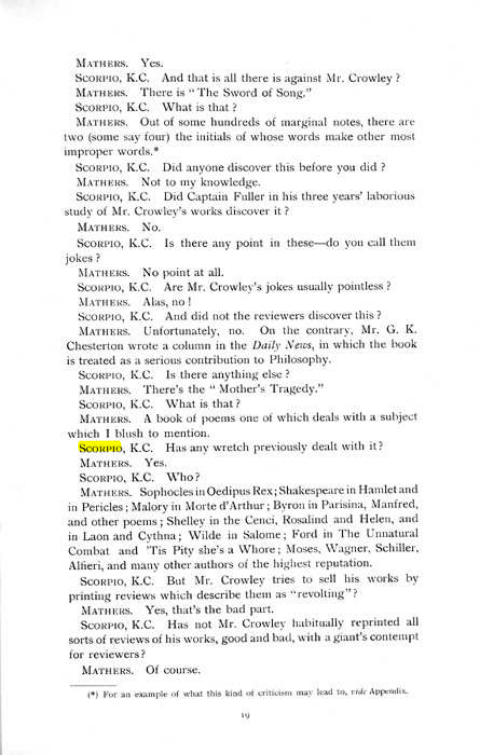 Original scan of The Rosicrucian Scandal, PDF page 19