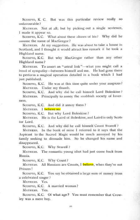 Original scan of The Rosicrucian Scandal, PDF page 20