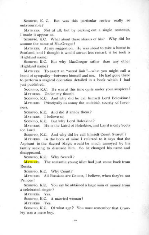 Original scan of The Rosicrucian Scandal, PDF page 20