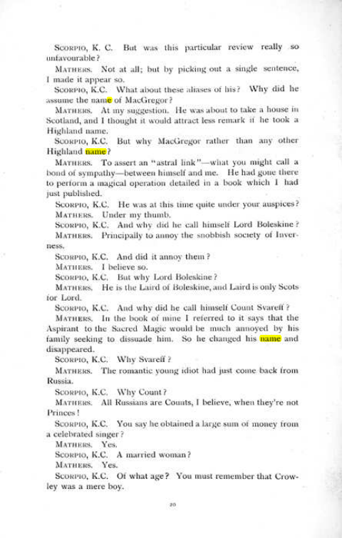 Original scan of The Rosicrucian Scandal, PDF page 20
