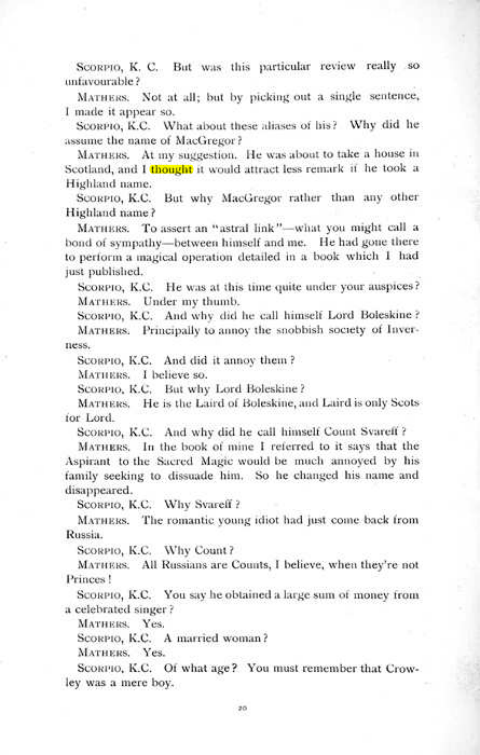 Original scan of The Rosicrucian Scandal, PDF page 20