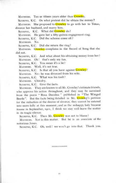 Original scan of The Rosicrucian Scandal, PDF page 21
