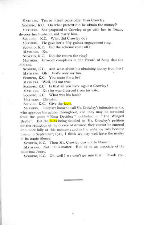 Original scan of The Rosicrucian Scandal, PDF page 21
