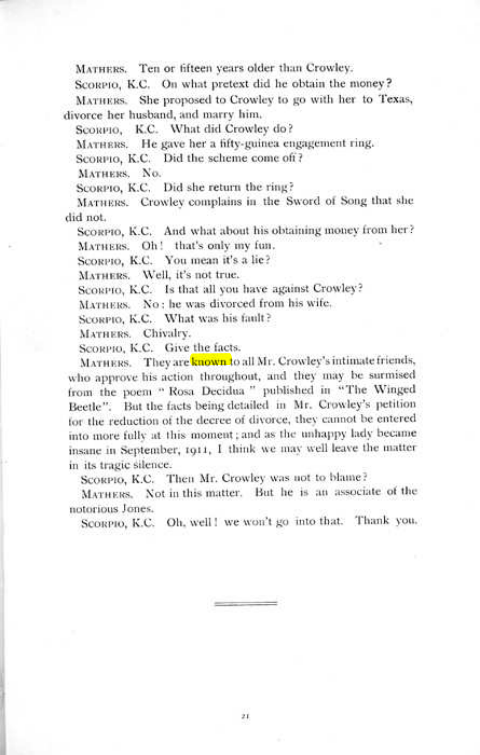 Original scan of The Rosicrucian Scandal, PDF page 21