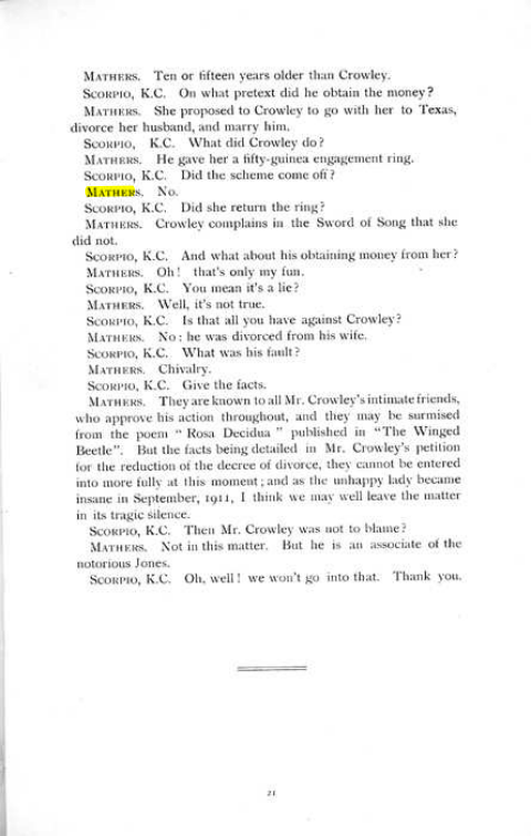Original scan of The Rosicrucian Scandal, PDF page 21
