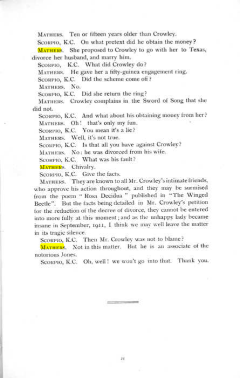 Original scan of The Rosicrucian Scandal, PDF page 21