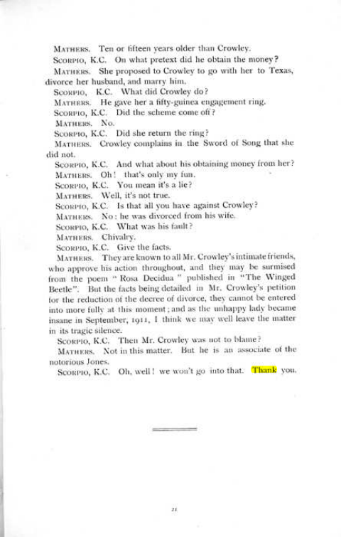 Original scan of The Rosicrucian Scandal, PDF page 21