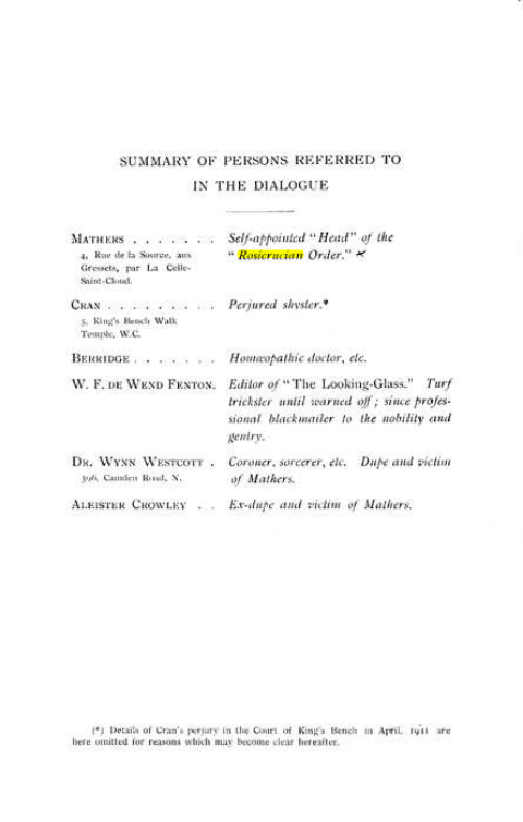 Original scan of The Rosicrucian Scandal, PDF page 4